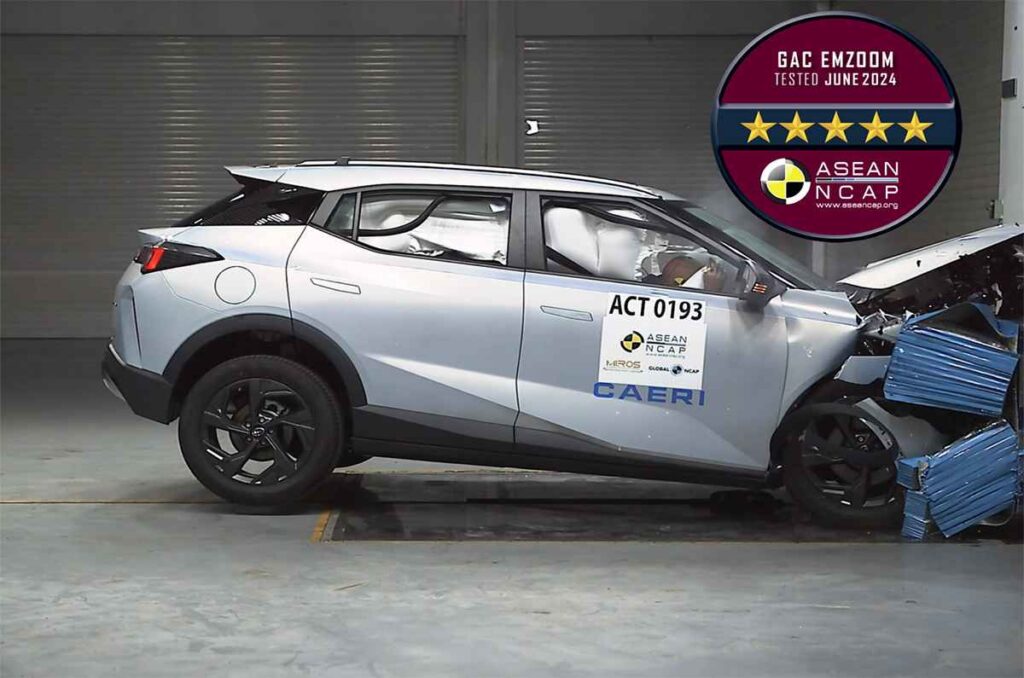 Asean NCAP Premia a GAC EMZOOM 0