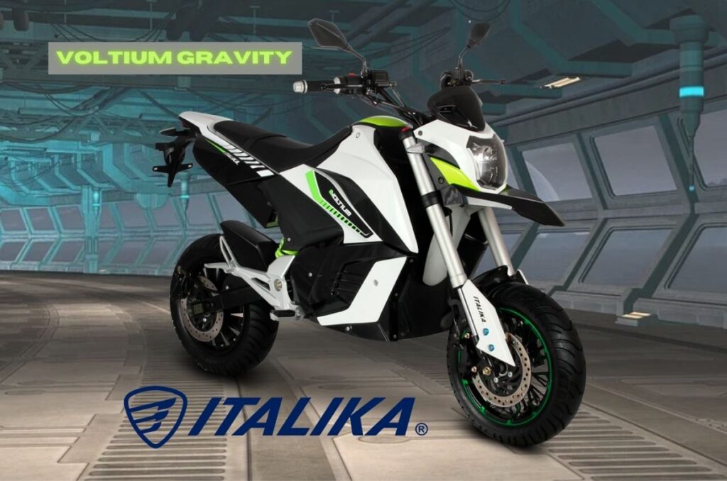 Conoce la Motocicleta Eléctrica Italika Voltium Gravity