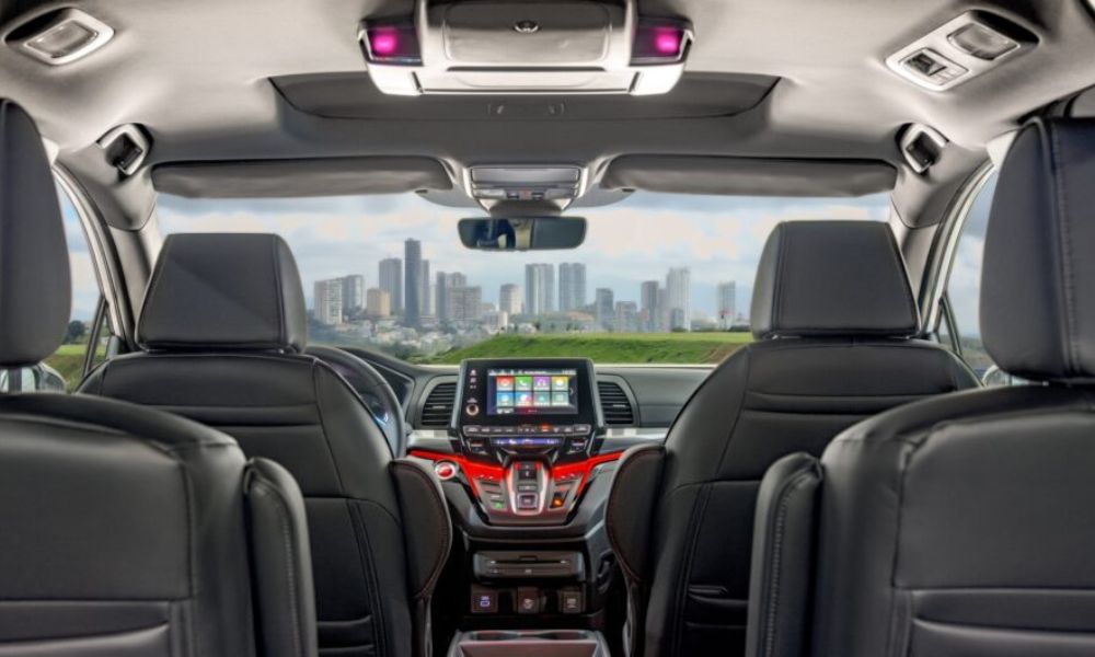 Tecnología y espacio de primera clase de la Honda Odyssey