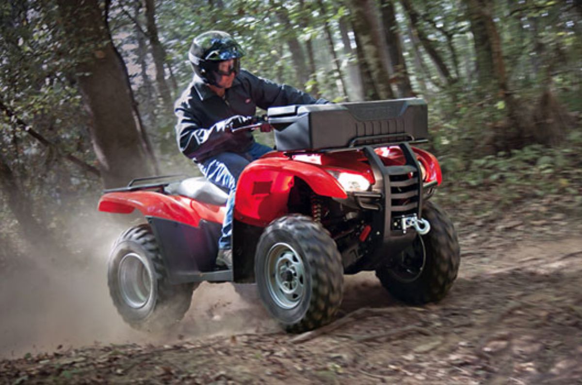 TRX420TM: Una cuatrimoto mediana ideal para las aventuras off road