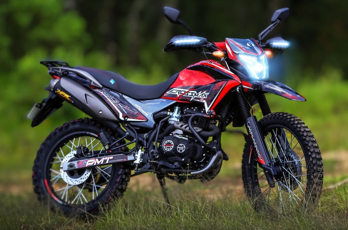 Crossmax 250: La doble propósito ideal para terrenos off-road