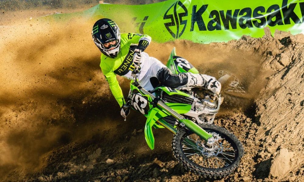 Kawasaki motocross