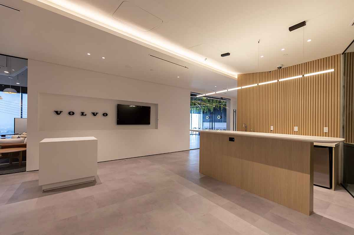 Las oficinas de Volvo Car México