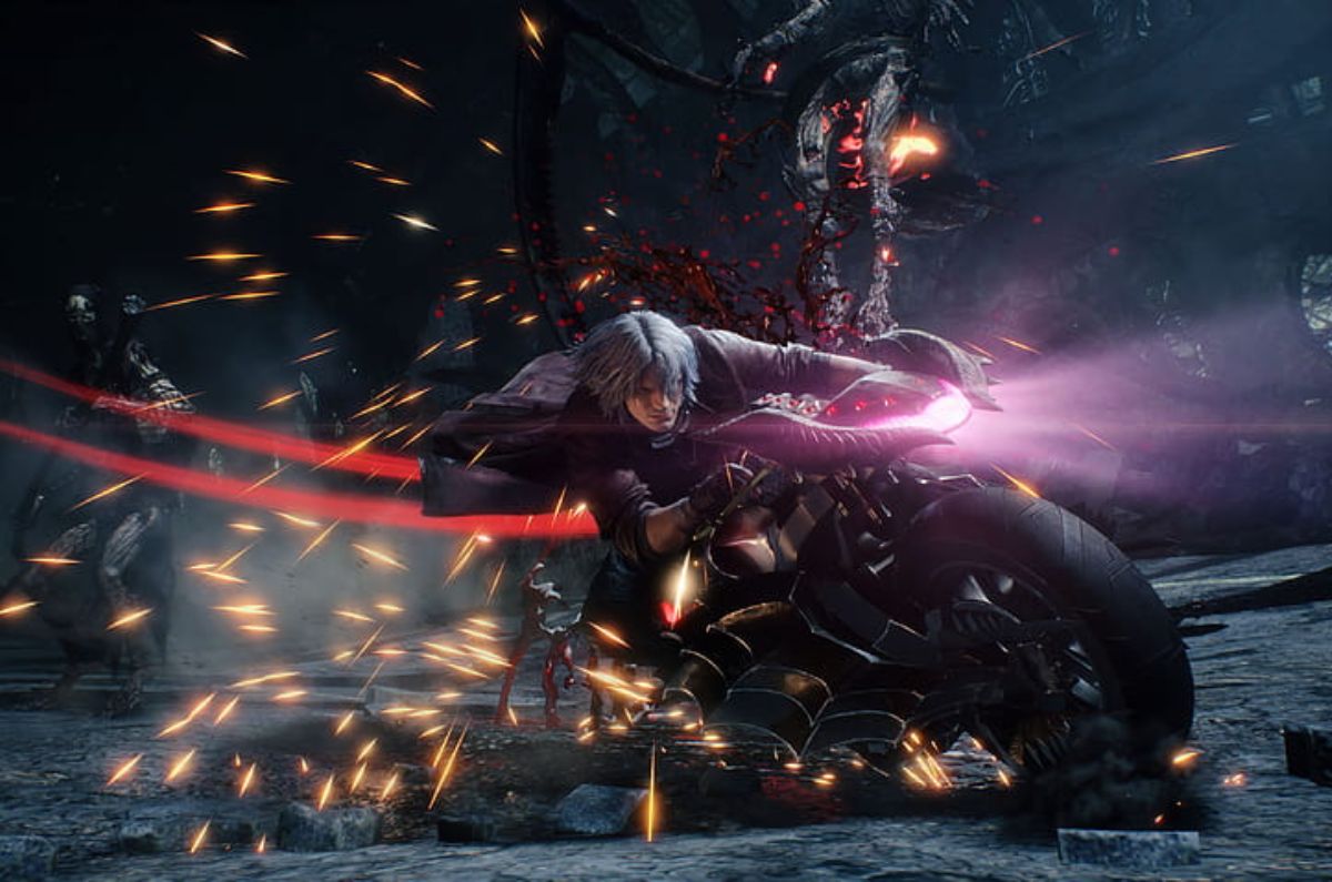 Cavaliere: La revolucionaria moto-arma de Dante en Devil May Cry 5