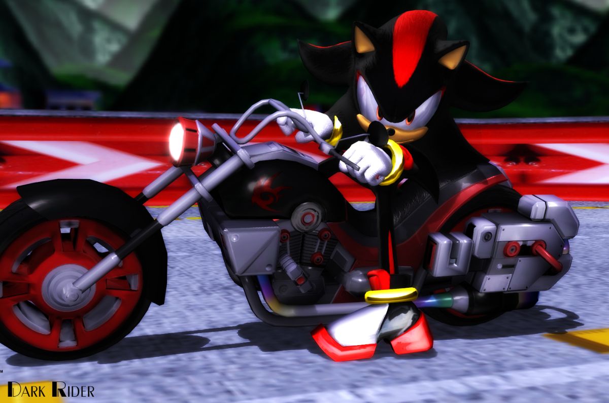 Dark Rider: La legendaria motocicleta de Shadow the Hedgehog