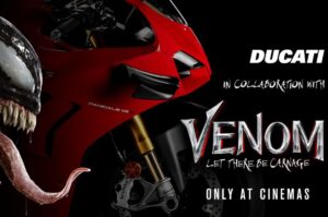 Ducati Panigale V4 S: La moto deportiva del poderoso simbionte Venom