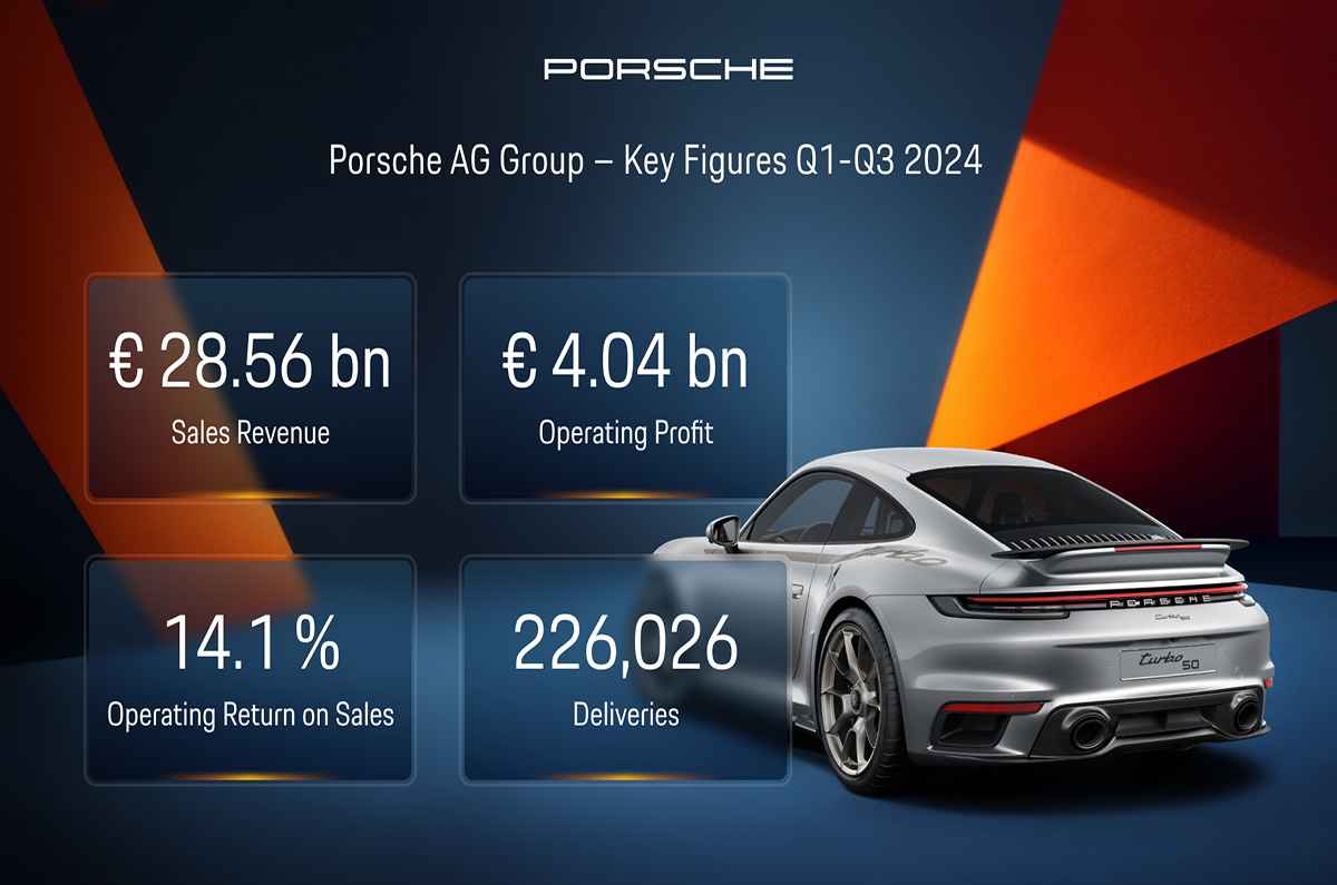 Porsche continúa con buenos números