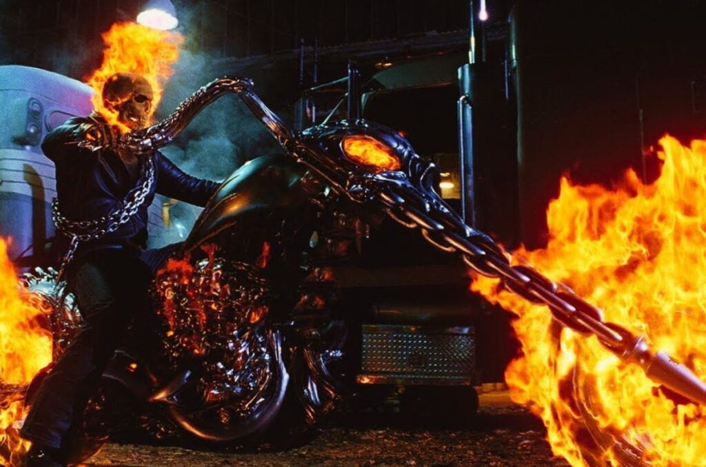 Harley-Davidson Panhead de Ghost Rider