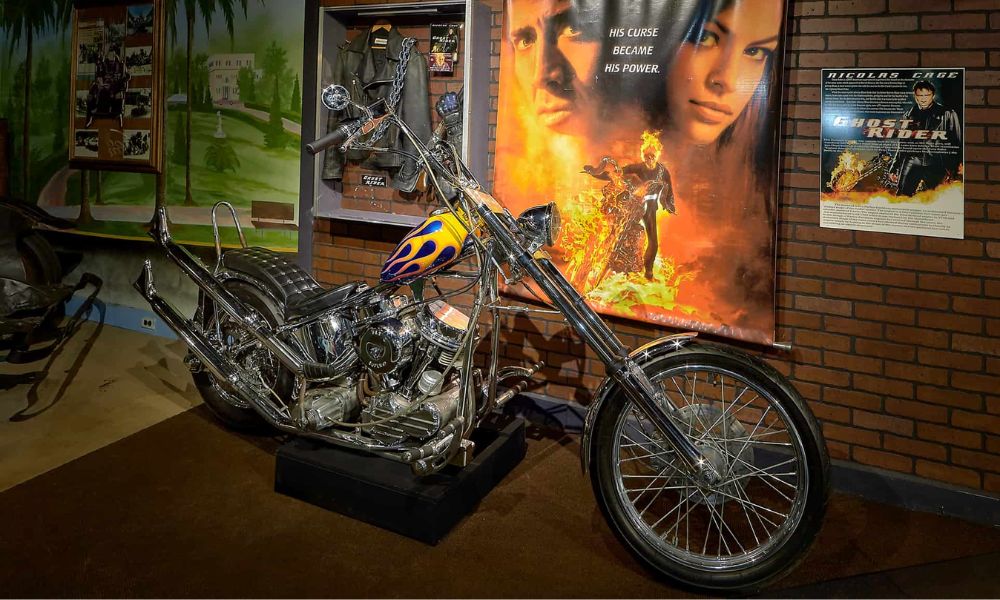 Harley-Davidson Panhead en museo