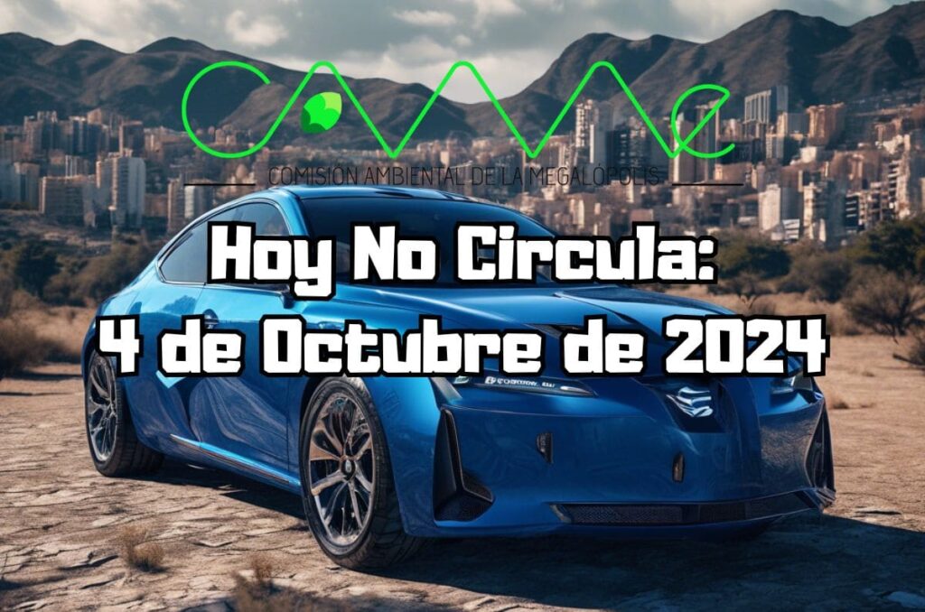 Hoy No Circula - Viernes 4 de octubre de 2024