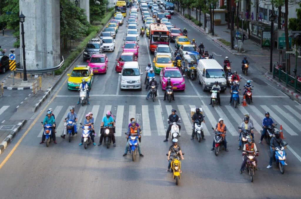 Reglamento de tránsito para motos en México