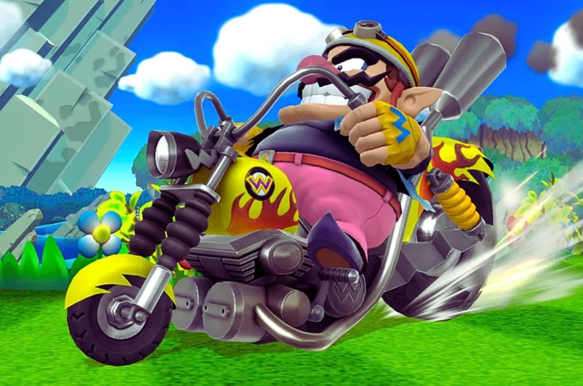 Wario bike: La moto chopper icónica y robusta del codicioso Wario