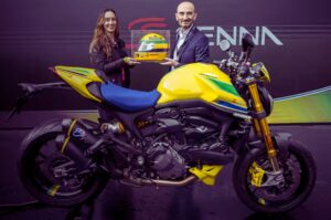 Monster Senna: La moto exclusiva de Ducati que homenajea al gran Ayrton Senna