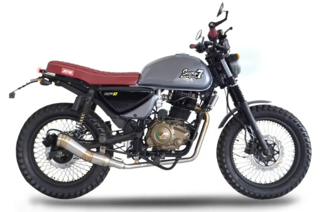 Moto cafe racer de MB Motos