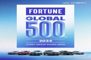 Grupo Chery seleccionado por Fortune