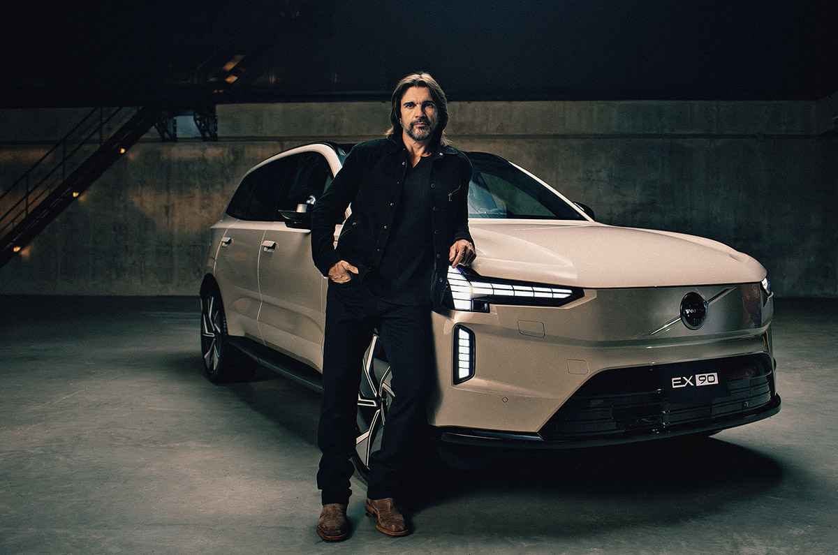 Volvo y el cantante JUANES
