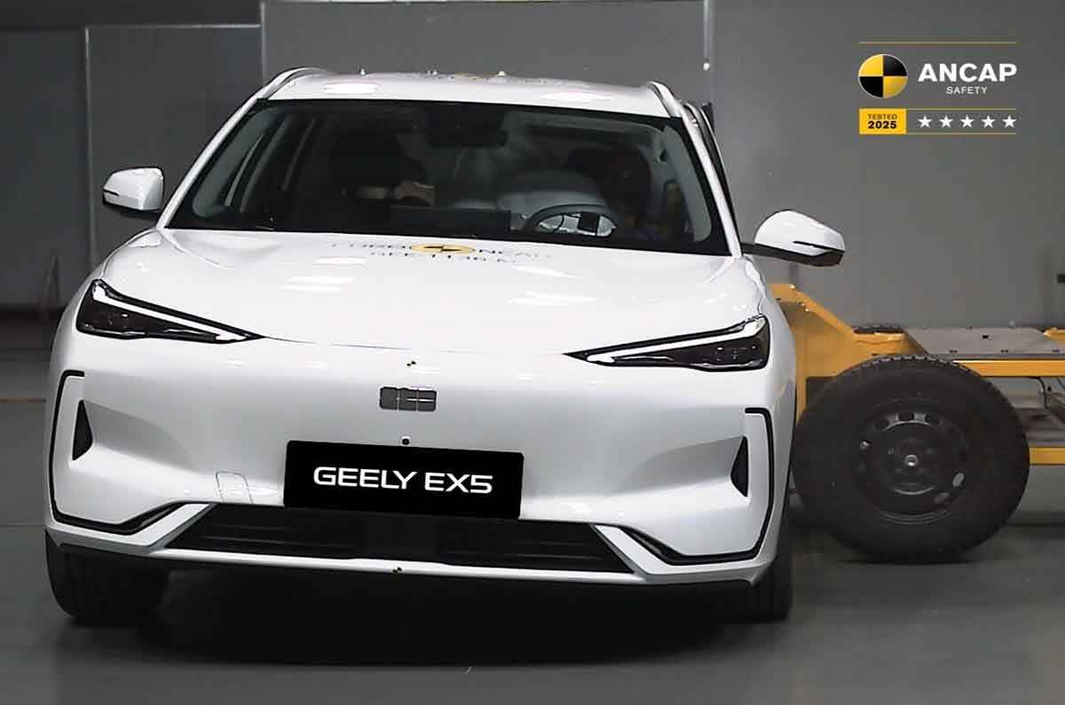 Obtiene Geely EX5 cinco estrellas