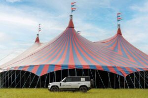 Defender y el Festival de Glastonbury