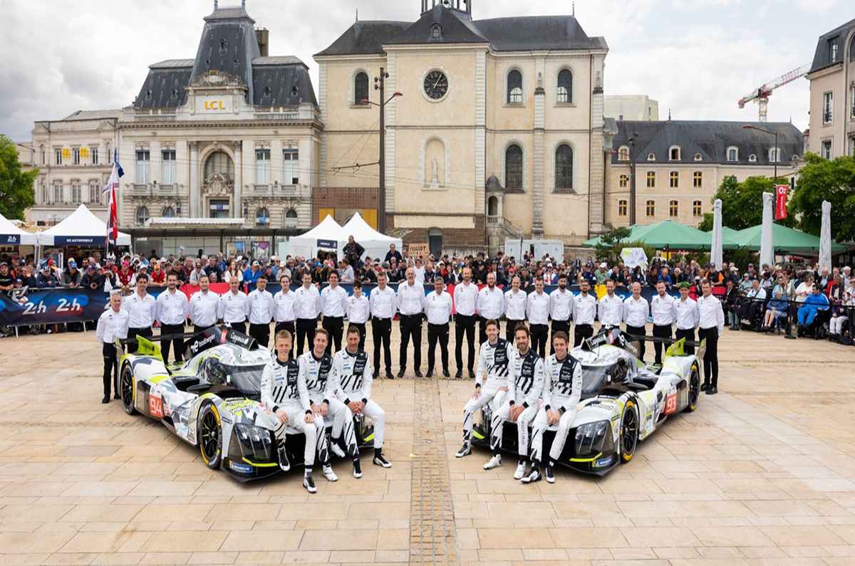 Peugeot TotalEnergies en pruebas para Le Mans