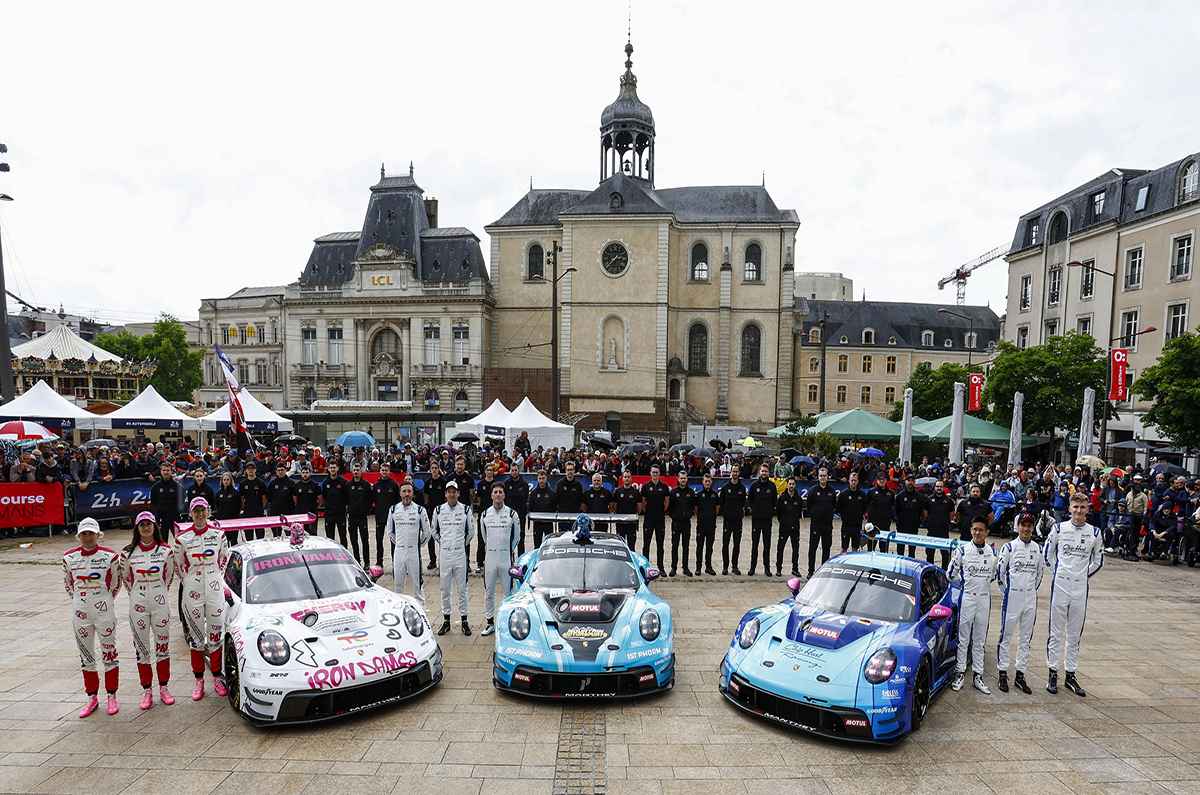 Siete Porsches para Le Mans 2025