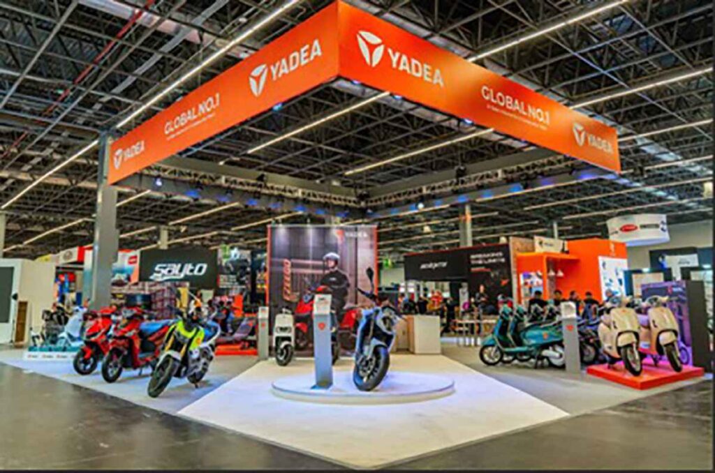Yadea se presento en Expo Moto 2025 1