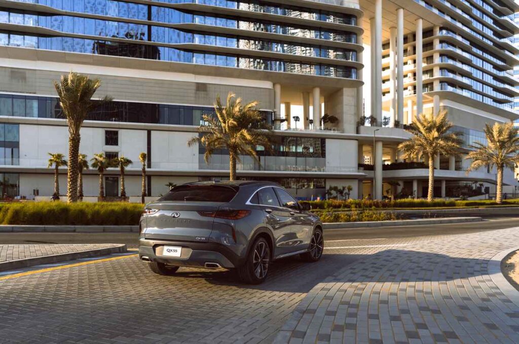 Infiniti del FX al QX55 1