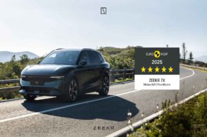 Zeekr 7X máxima calificación de seguridad