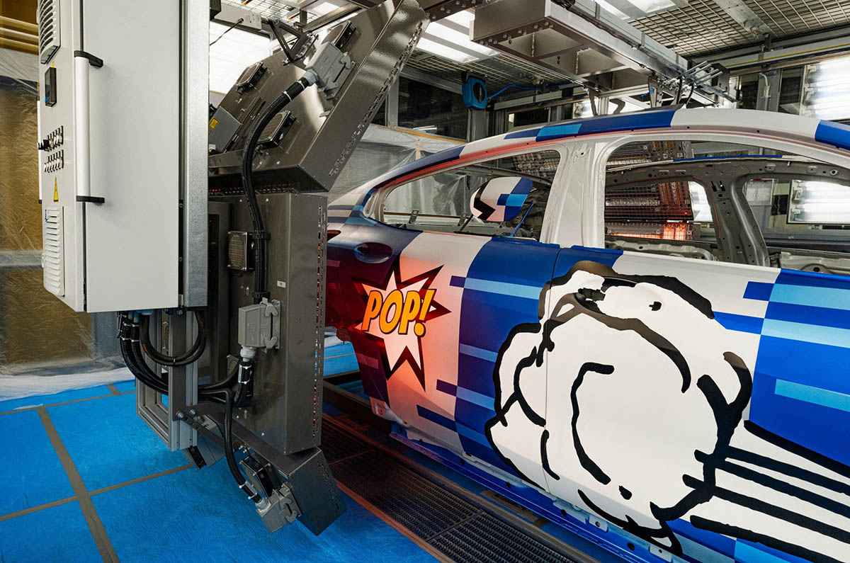 BMW y su centro de pintura