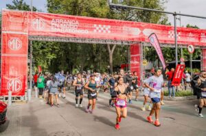 MG presente en el Maratón de la CDMX