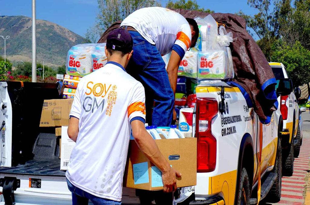 Brigada Cheyenne con ayuda humanitaria 0