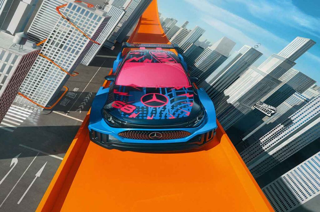 Hot Wheels y el Mercedes Benz CLA 0