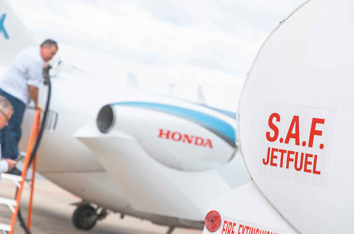 HondaJet logra un hito de vuelo