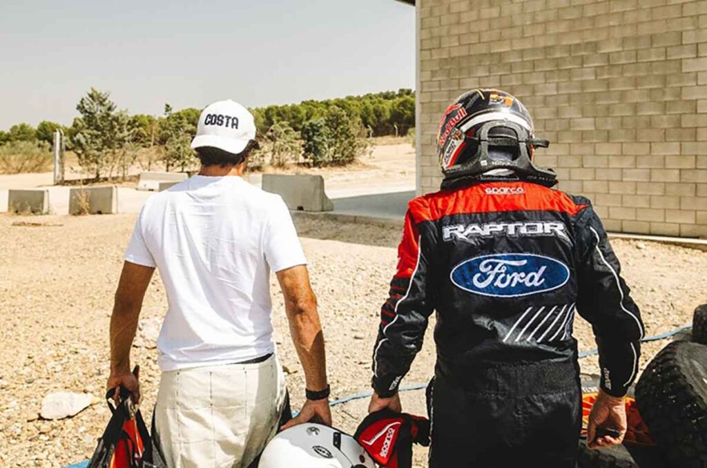 Ford Raptor y los Sainz 0