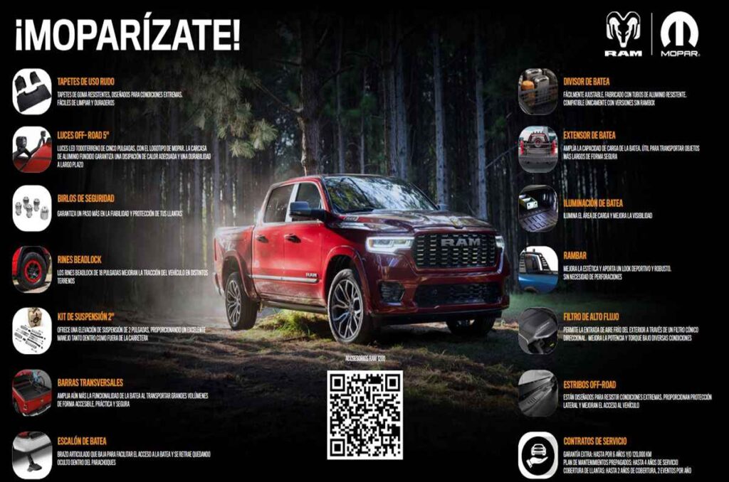 Mopariza tus Ram 1200 y Ram 1500 1