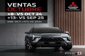 Excelente octubre para Mitsubishi México