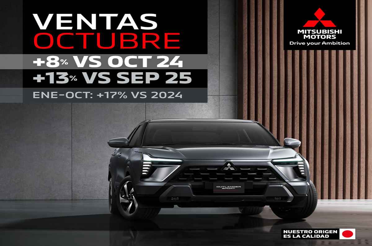 Excelente octubre para Mitsubishi México