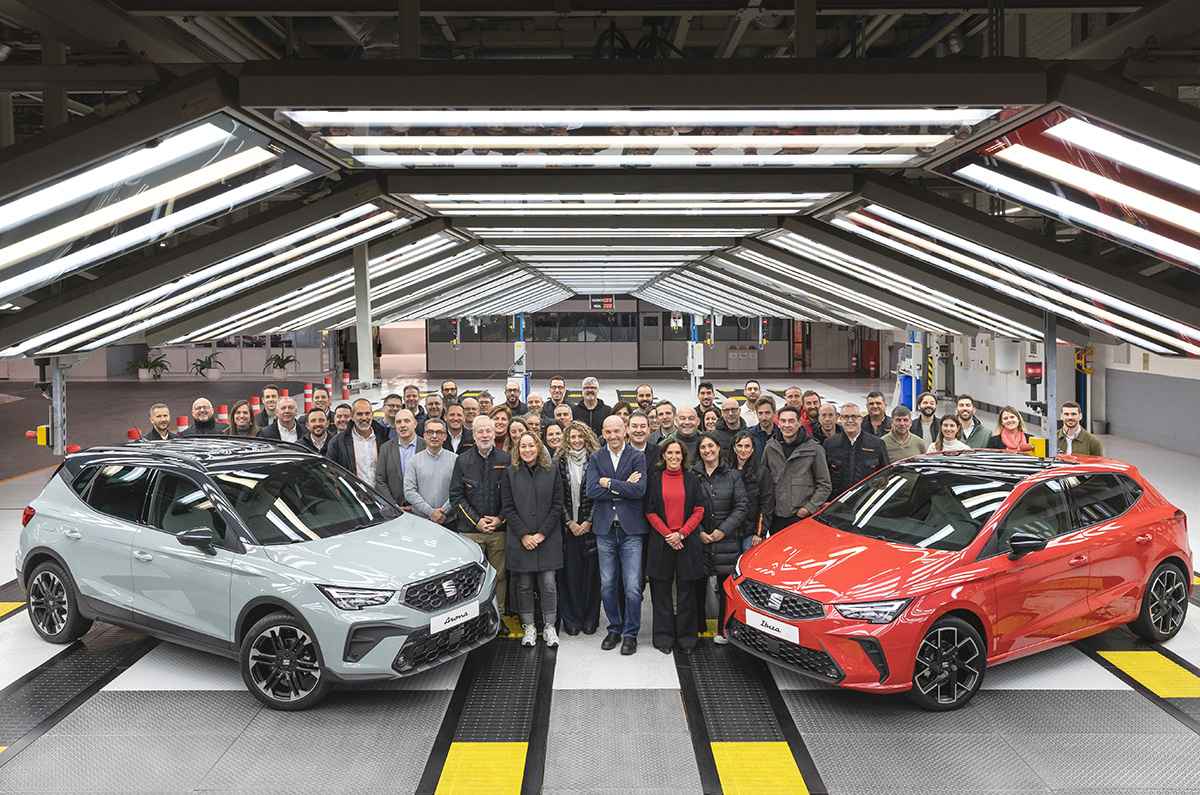 SEAT comienza producción de nuevos Ibiza y Arona