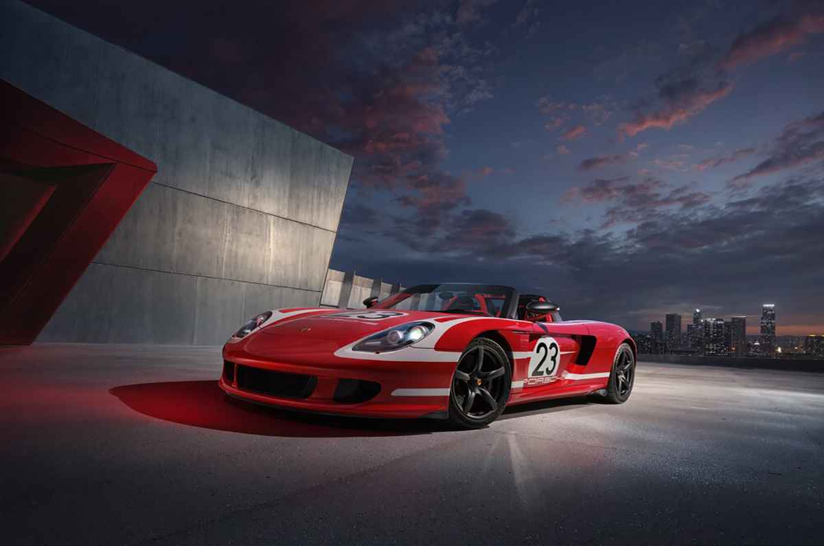 Un Porsche Carrera GT con diseño Salzburg