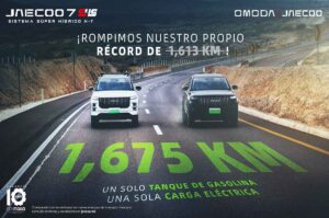 Jaecoo rompe récord