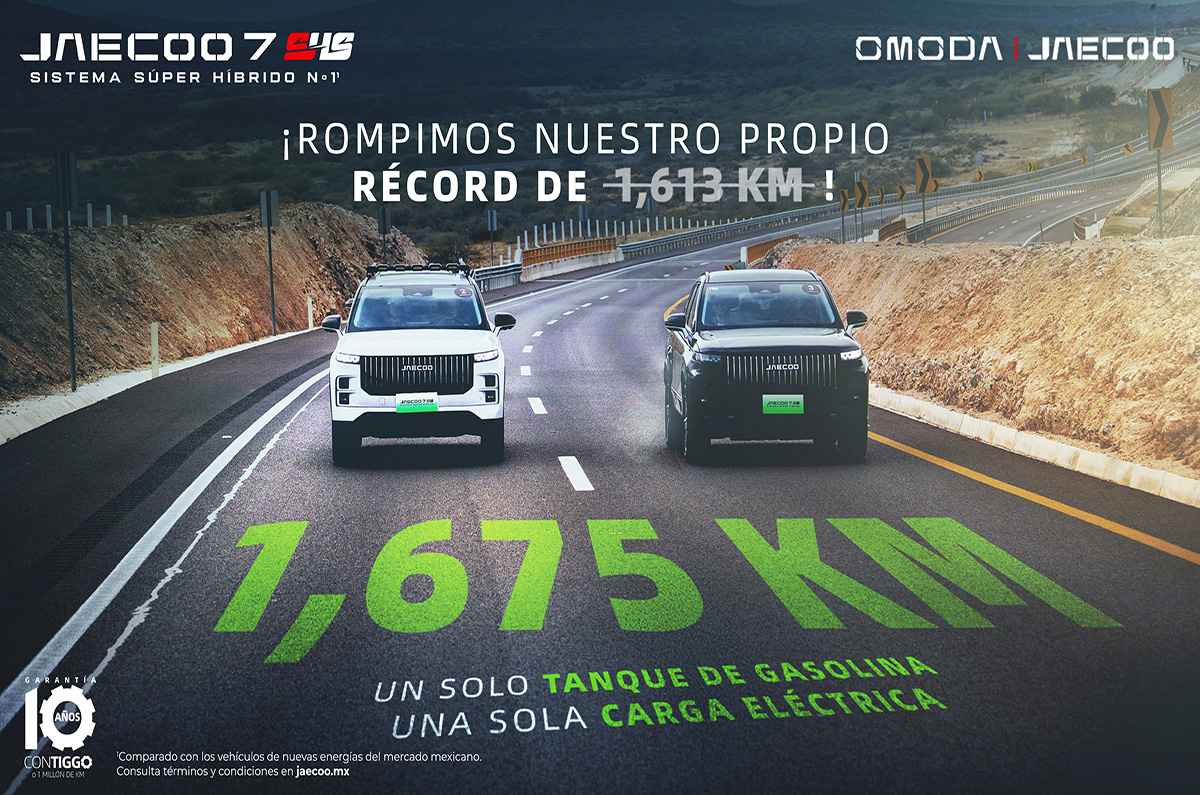 Jaecoo rompe récord