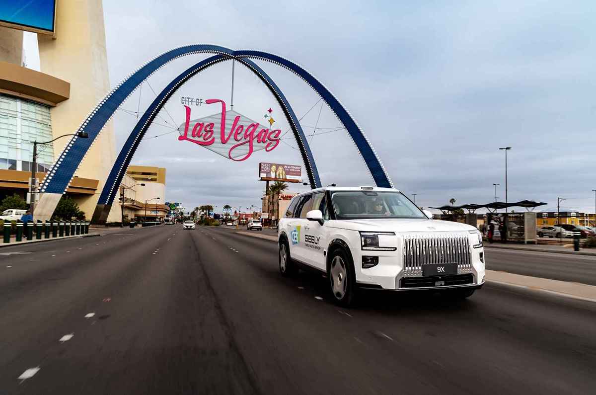 Geely llego al CES en Las Vegas