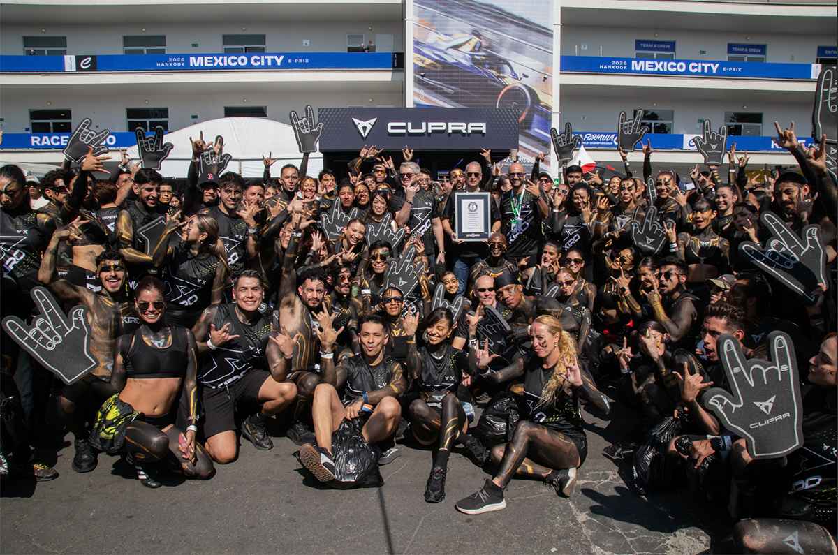 La Tribu CUPRA gana un Guinness World Récord