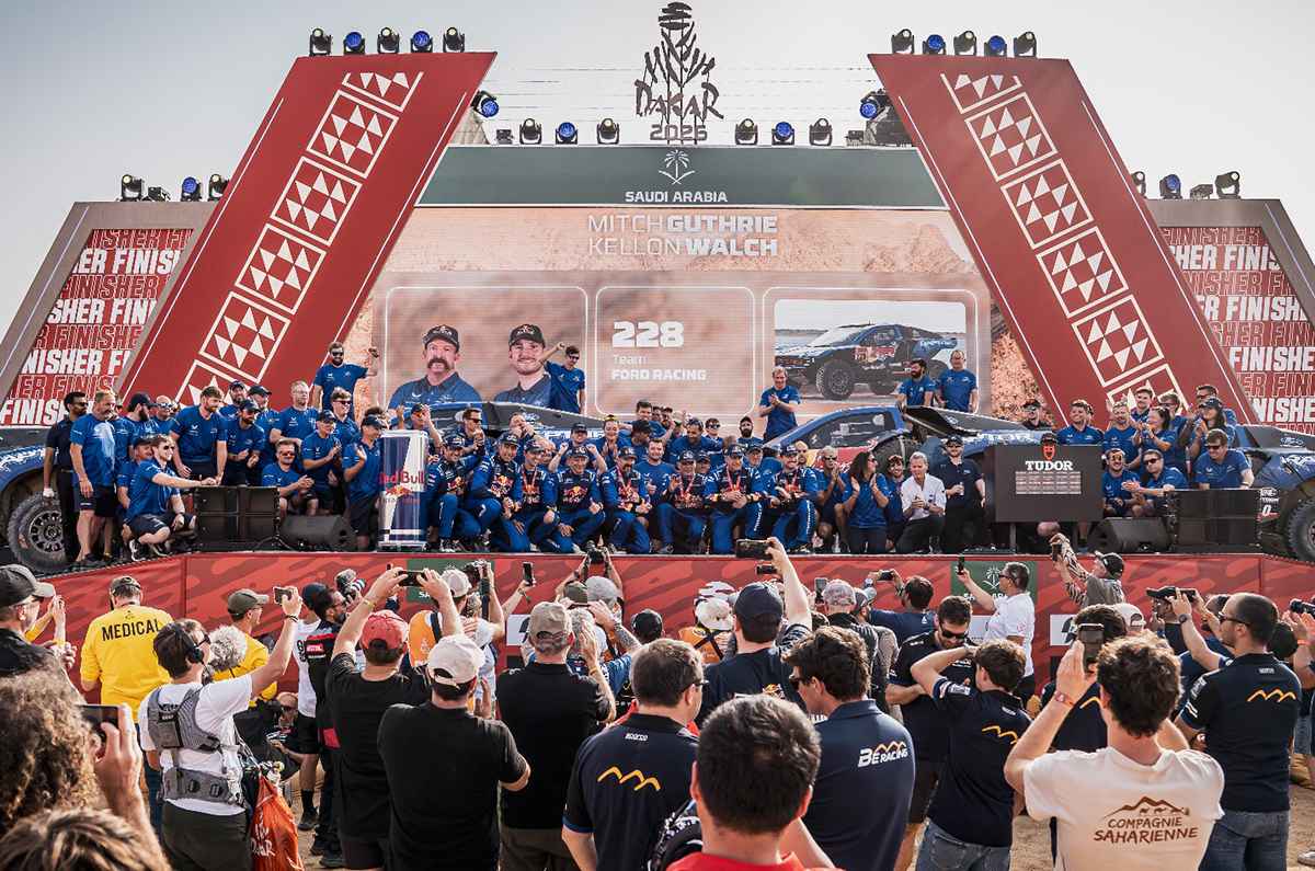 Doble podio para Ford en el Dakar 2026