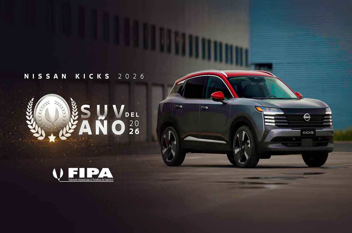 Nissan Kicks SUV del Año 2026 por FIPA