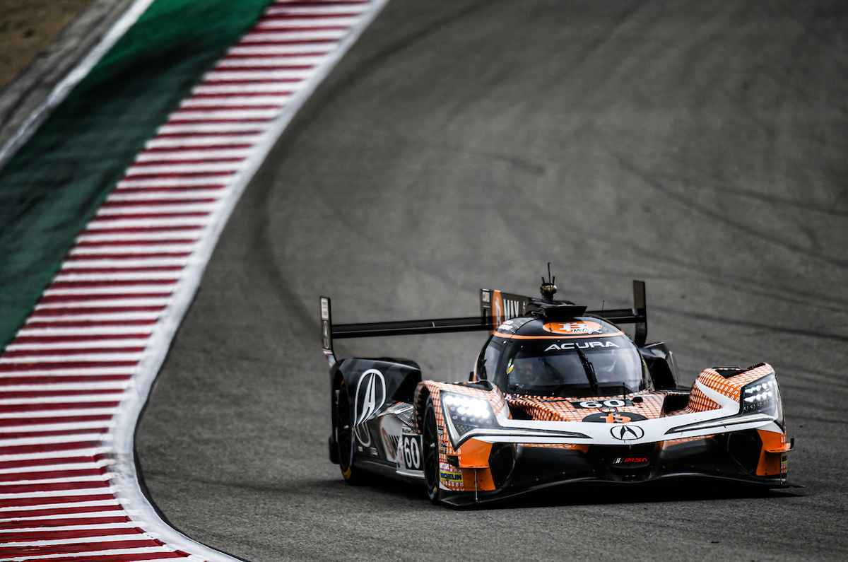Acura cuarto y quinto lugar en Laguna Seca