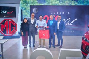 MG México cinco años 250 000 clientes