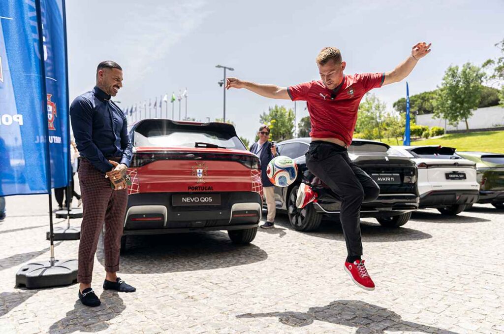 Changan en el Fútbol con Portugal 0
