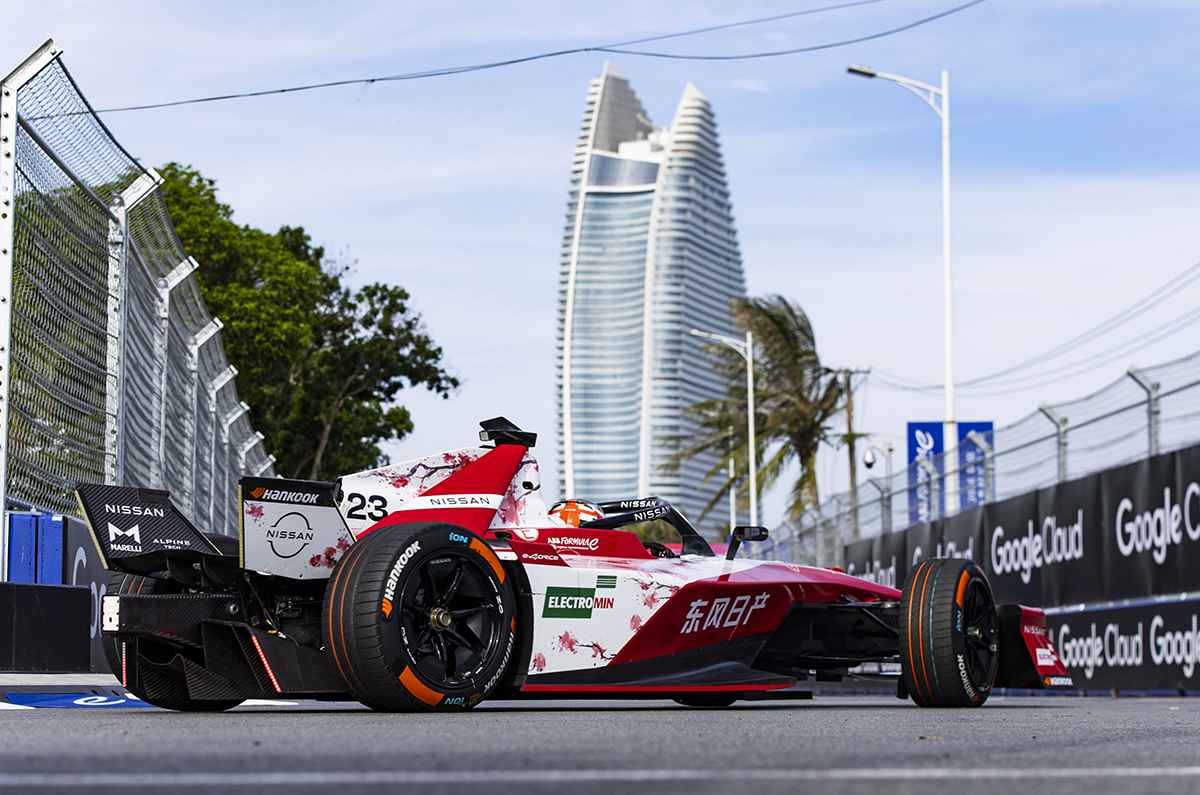 Equipo Nissan Fórmula E listo para Shanghái