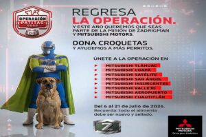 Mitsubishi México en pro de los animales sin hogar