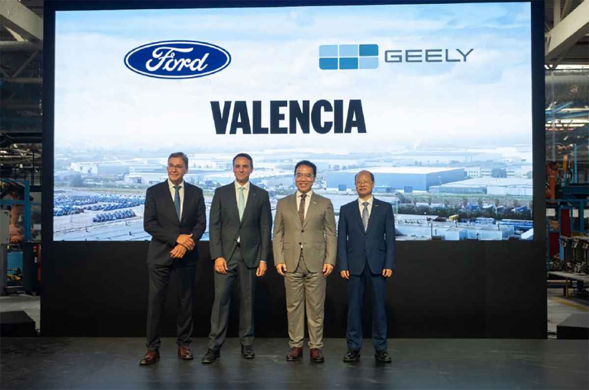Alianza Geely y Ford